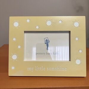 Pottery Barn kids my little sunshine photo frame